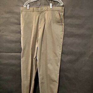 Orvis Slacks Pants Trousers Olive Green EUC Khaki Cotton Size 38